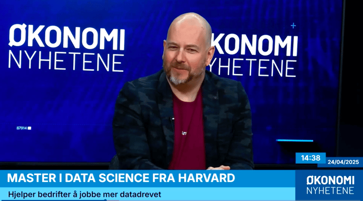 Øyvind Spørck at Finansavisen TV 24.04.2025