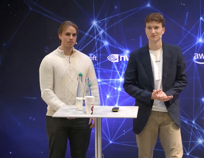 AI WEEK 2025  Torbjørn Wangen Beining & Edgar Grane, AI Engineers at Antire